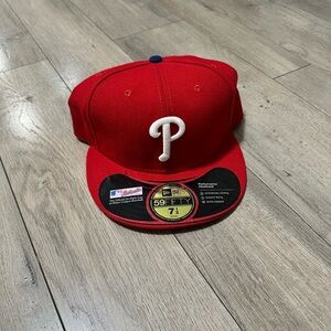 Philadelphia Phillies New Era 59FIFTY Fitted Hat 7 1/2